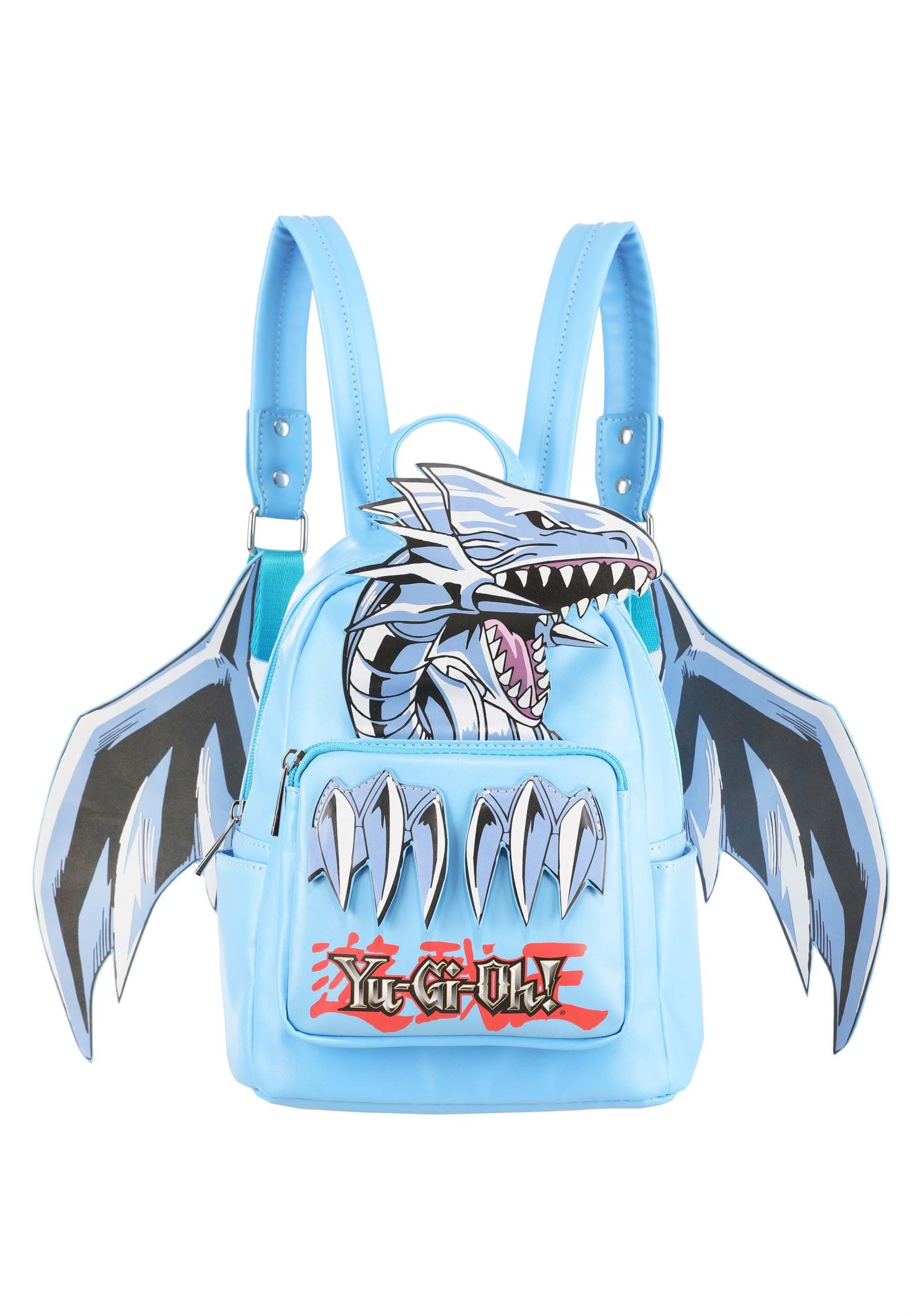 Blue Eyes White Dragon Yu-Gi-Oh Backpack | Anime Backpacks