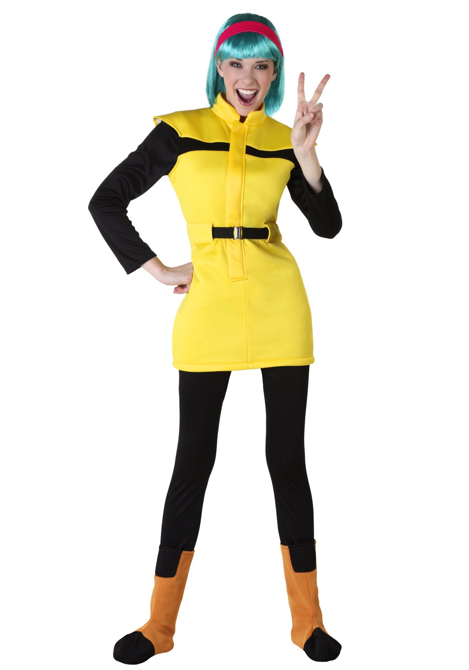 DBZ Adult Bulma Costume | Adult Anime Costumes