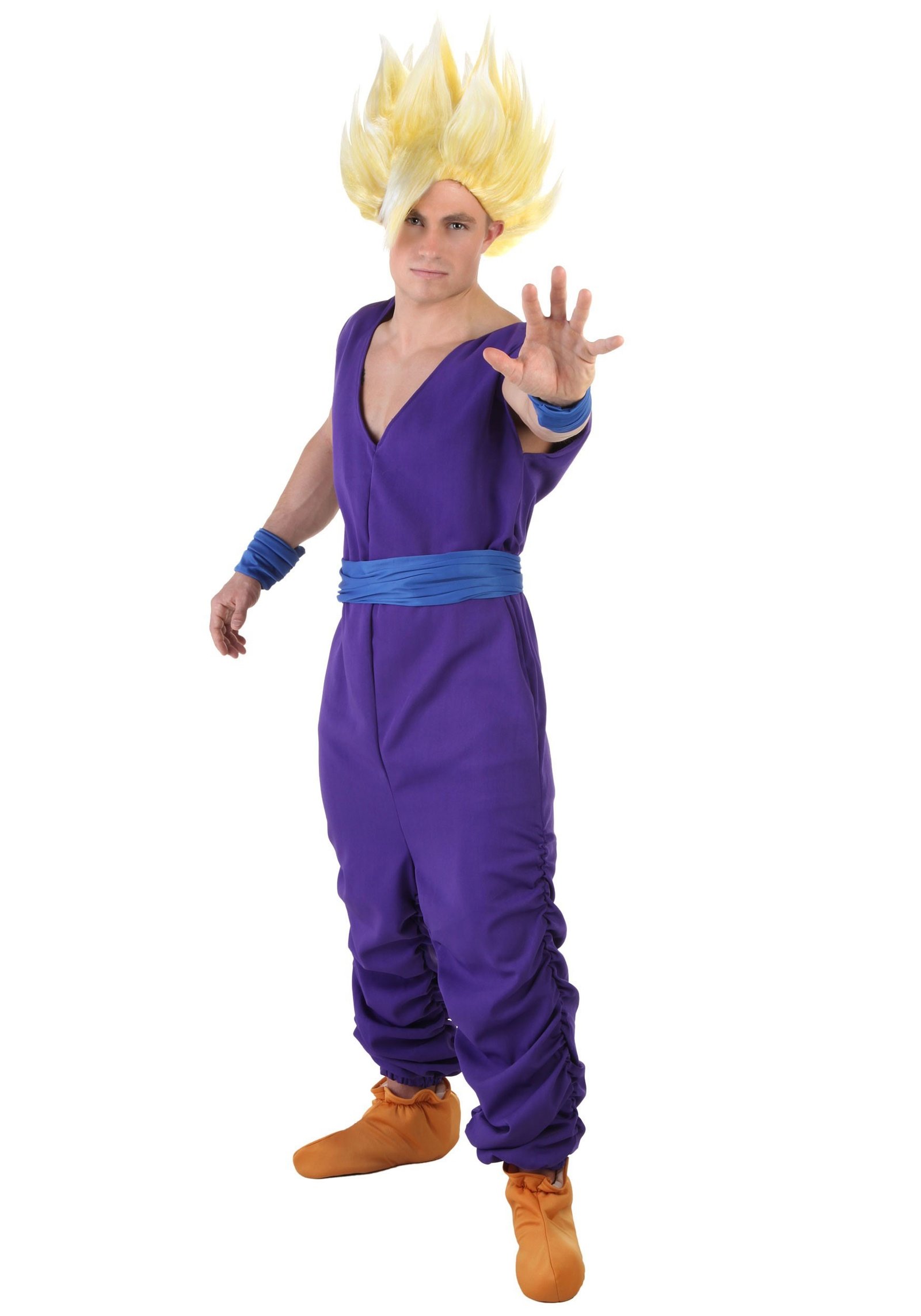 DBZ Adult Gohan Costume | Adult Anime Costumes