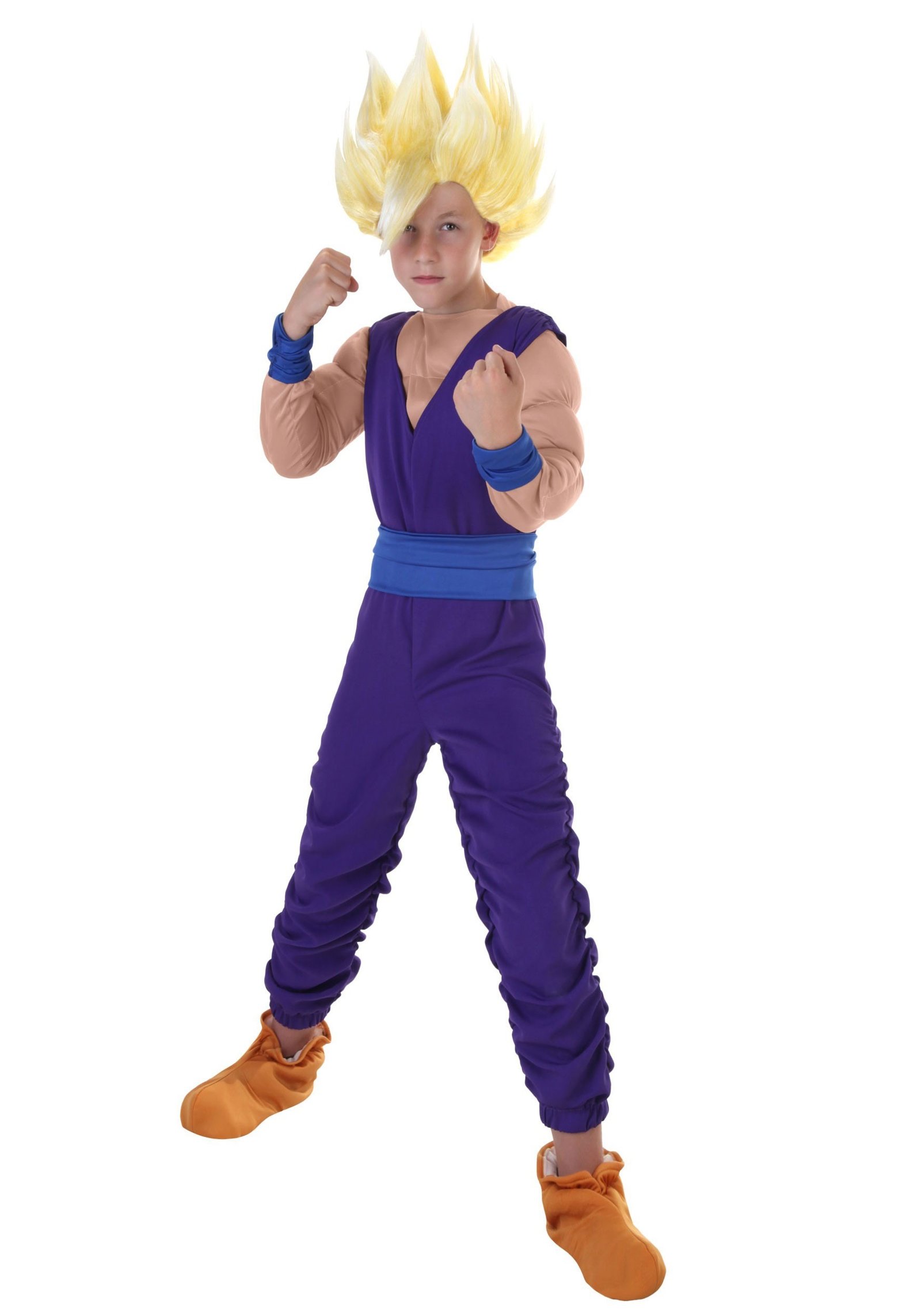 DBZ Child Gohan Costume | Kid's Anime Costumes