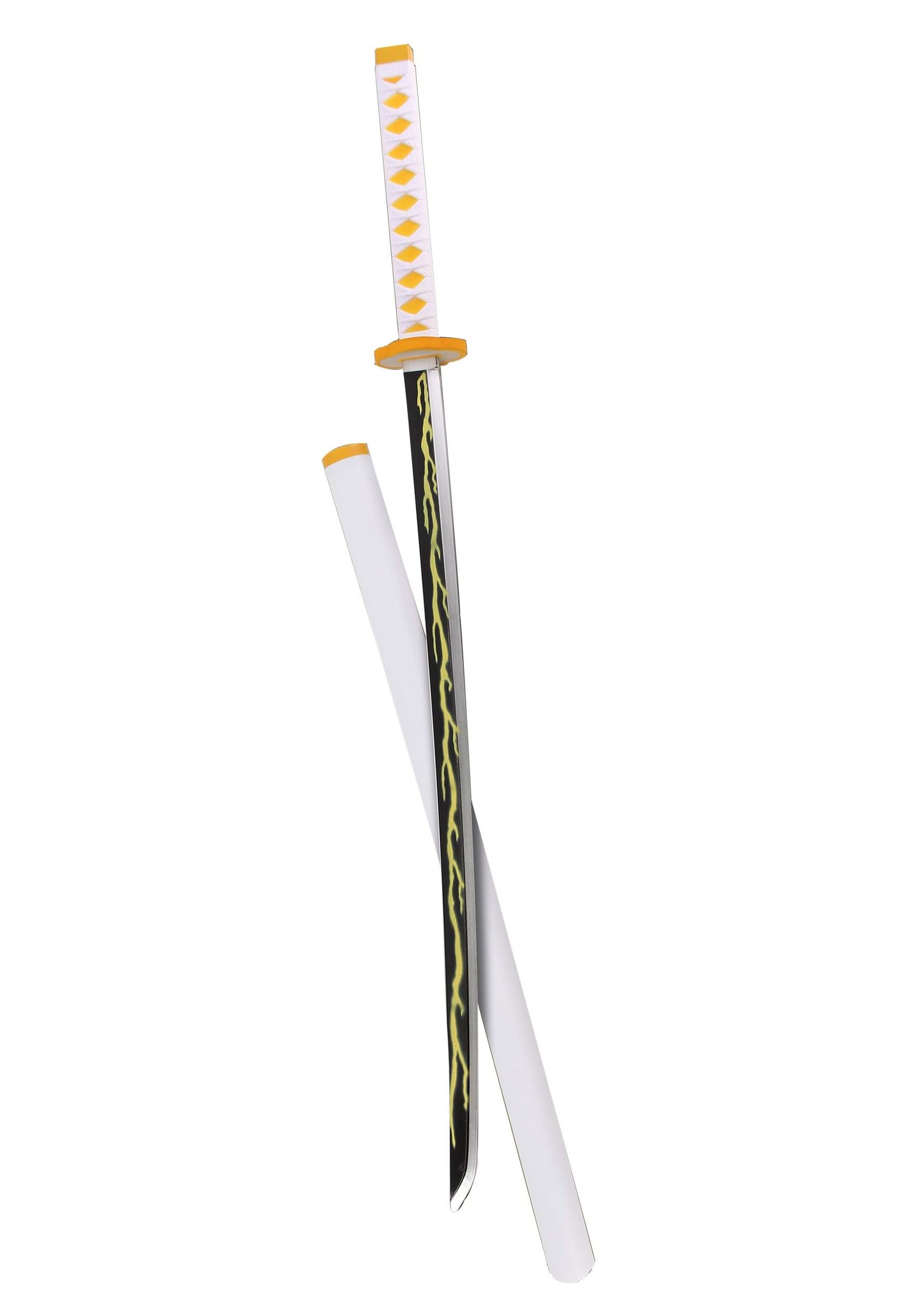 Demon Slayer Cosplay Zenitsu Sword | Anime Accessories