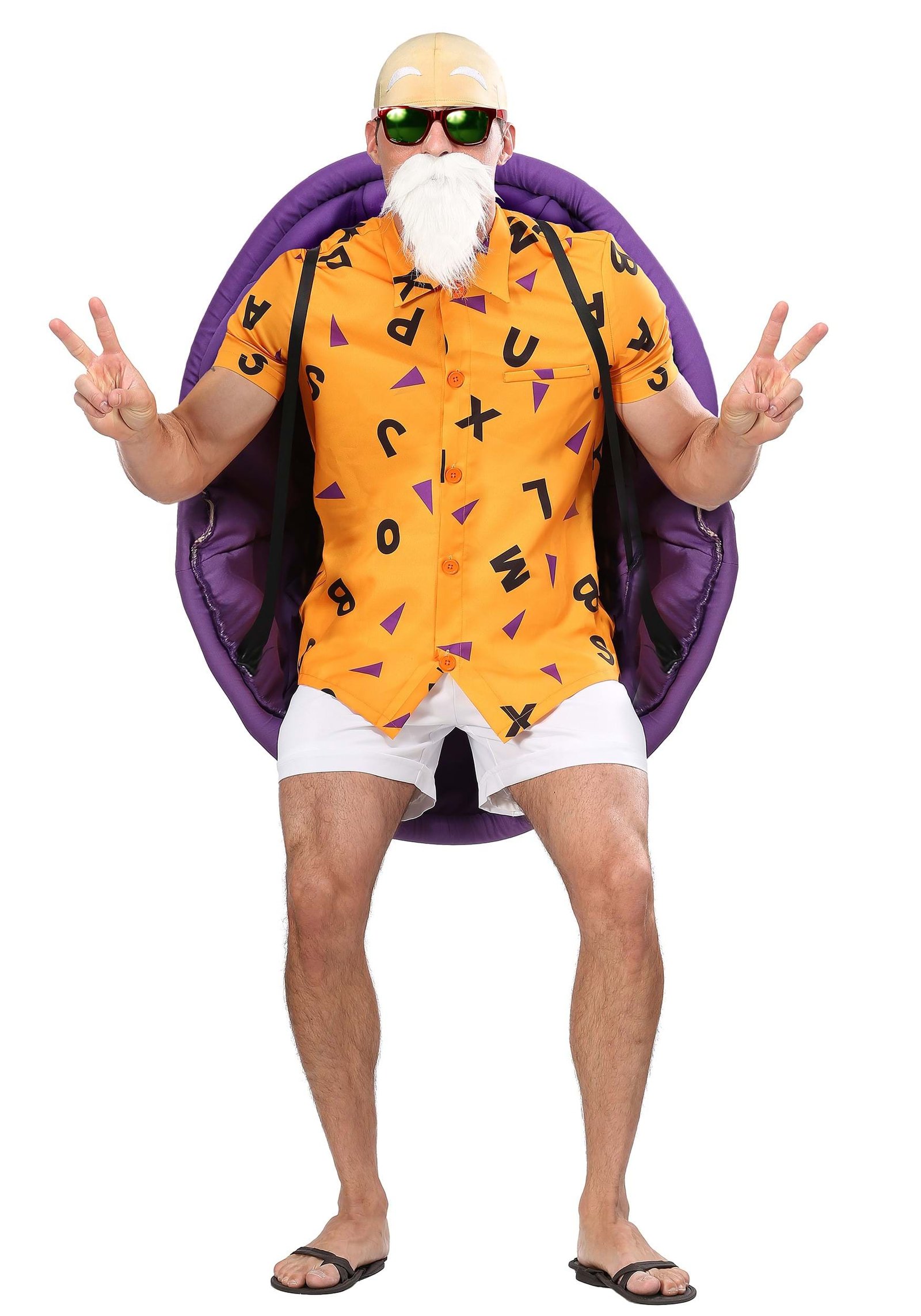 Dragon Ball Z Master Roshi Men's Costume | Anime Costumes