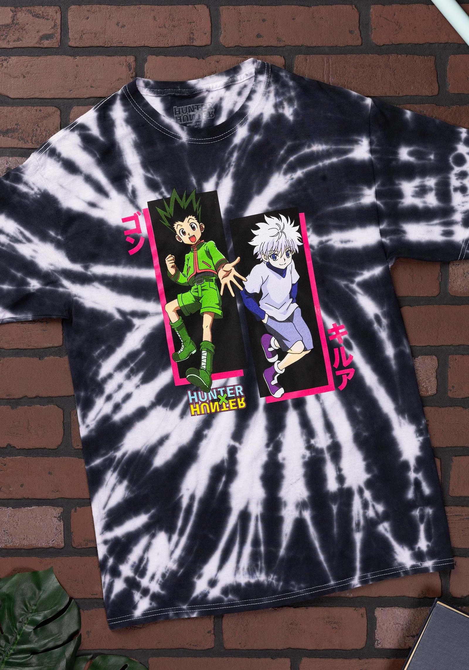 Hunter X Hunter Killua & Gon Tie Dye Adult Shirt | Anime Gifts