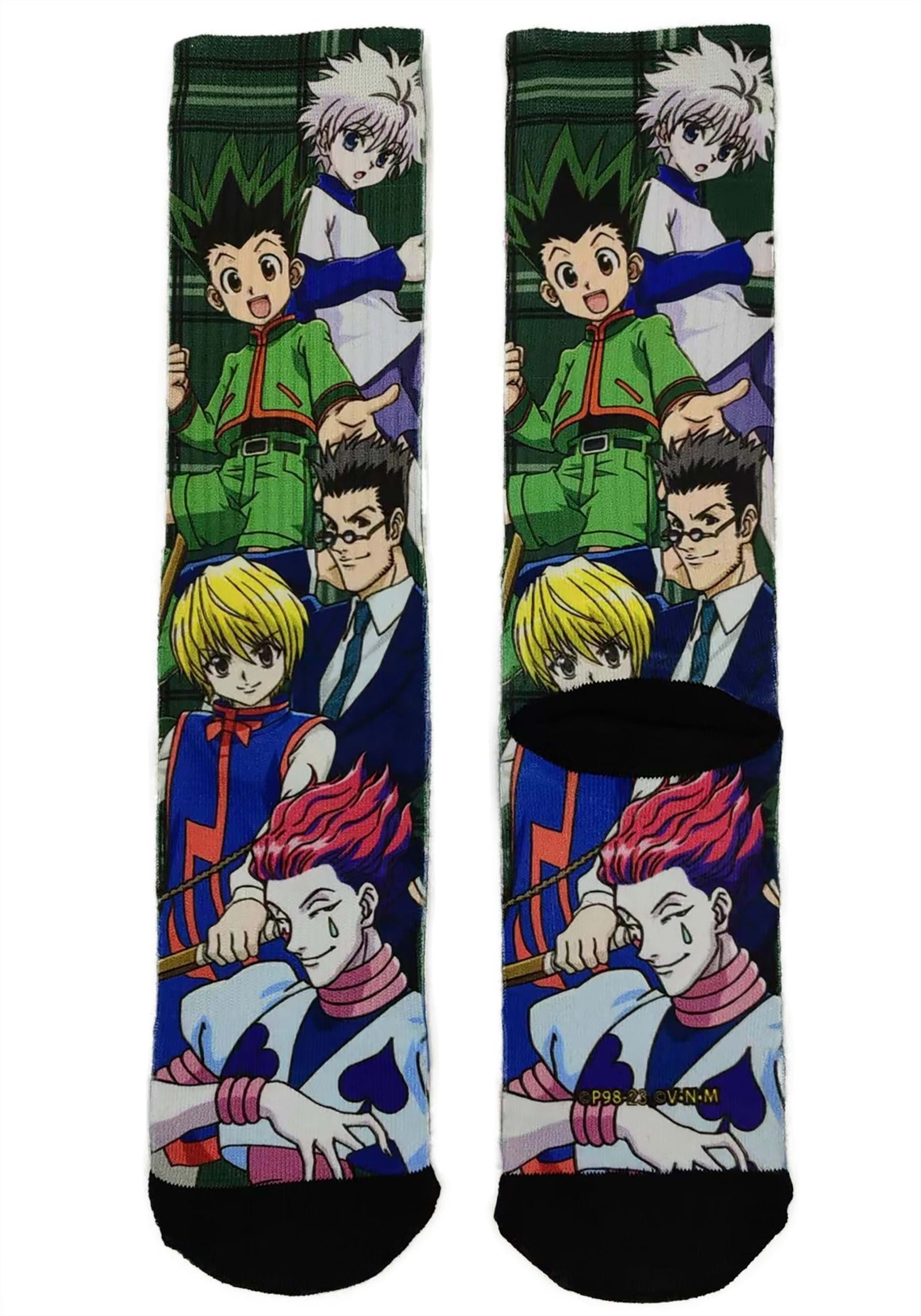 Hunter x Hunter Group Characters Socks | Anime Gifts